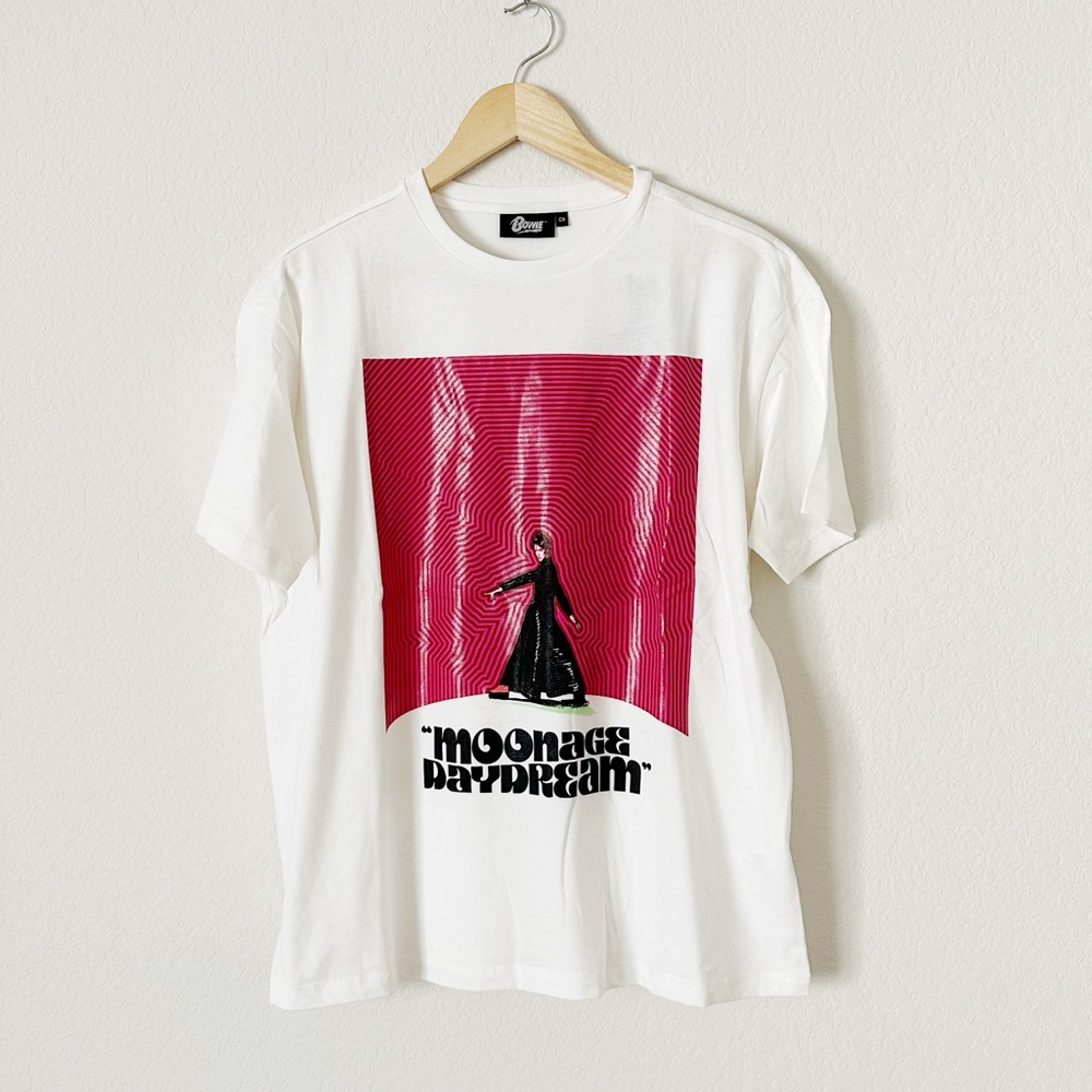 NEW David Bowie Moonlight Daydream Graphic T-Shirt - Picture 7 of 7